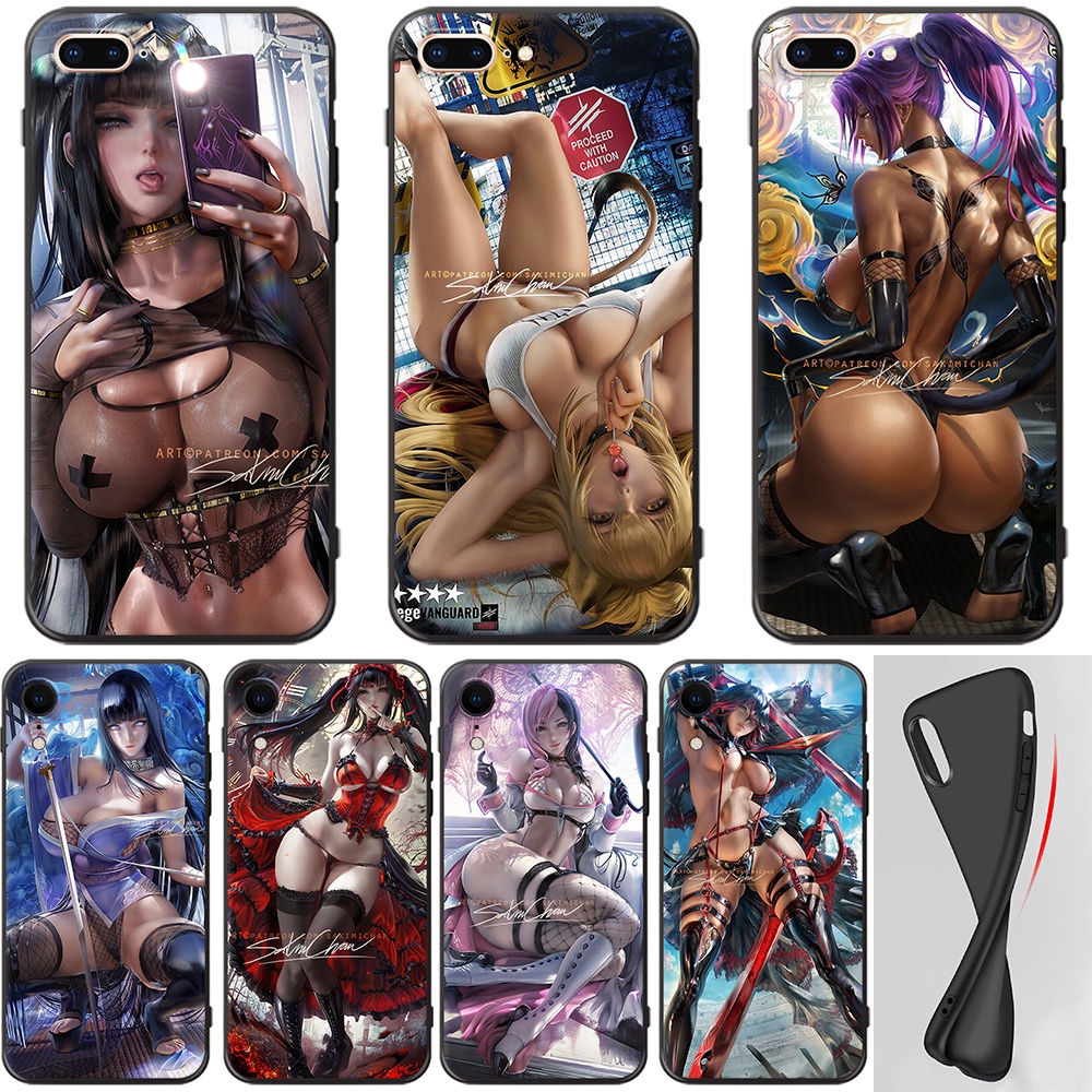 Ốp Điện Thoại TPU Silicon Mềm Hình anime Cho iPhone 11 13 Pro Max 13Mini