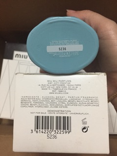 💥 Nước hoa nữ Miu Miu 100ml
