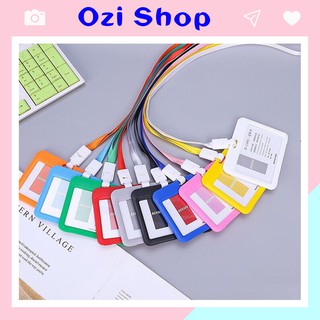 Dây Đeo Thẻ Học Sinh, Dây Đeo Thẻ Ngang Cho Nhân Viên Văn Phòng