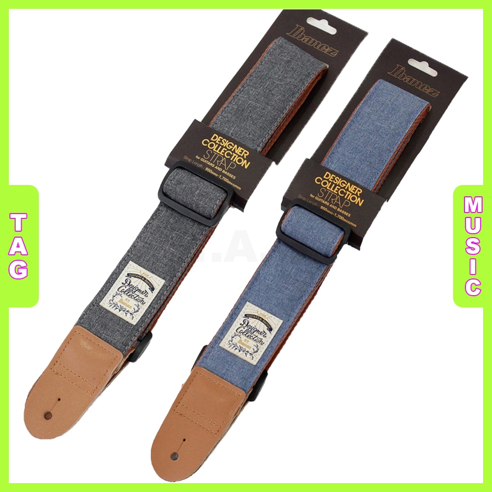Guitar Strap, dây đeo đàn Guitar Ibanez Denim cao cấp chính hãng Japan