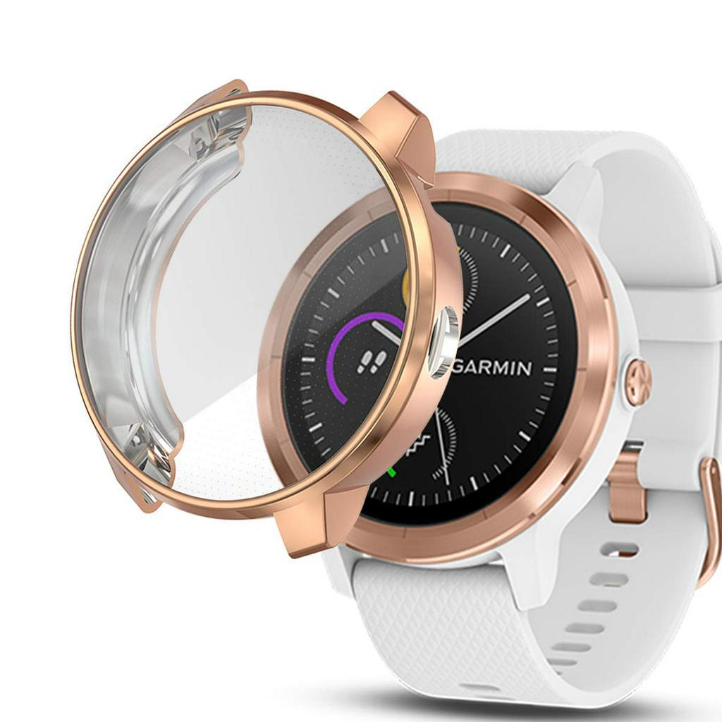 Ốp Bảo Vệ Mặt Đồng Hồ Bằng Tpu Mềm Chống Trầy Xước Cho Đồng Hồ Thông Minh Garmin Vivoactive 3