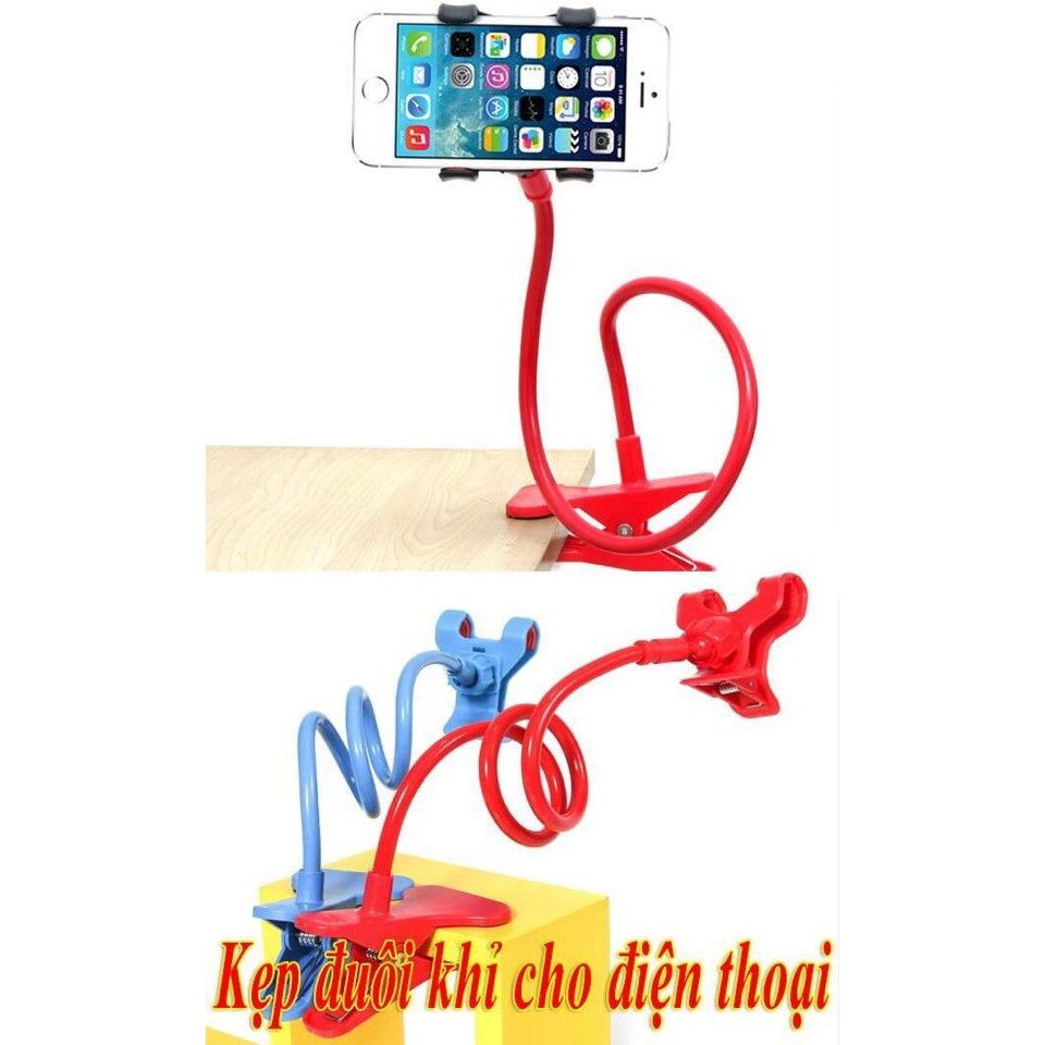 KẸP KHỈ ĐIỆN THOẠI ĐUÔI KHỈ - GIÁ ĐỠ ĐIỆN THOẠI - CHÂN KẸP ĐIỆN THOẠI -KẸP ĐIỆN THOẠI ĐA NĂNG - GIÁ ĐỠ | BigBuy360 - bigbuy360.vn