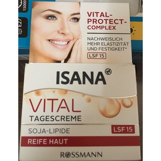 Kem dưỡng isana vital soja-lipid ban ngày