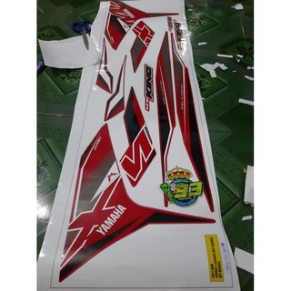 Tem rời ex 150 2020 MX king đỏ