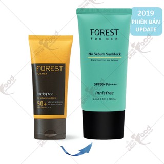 Kem chống nắng cho nam Forest For Men No Sebum Sunblock