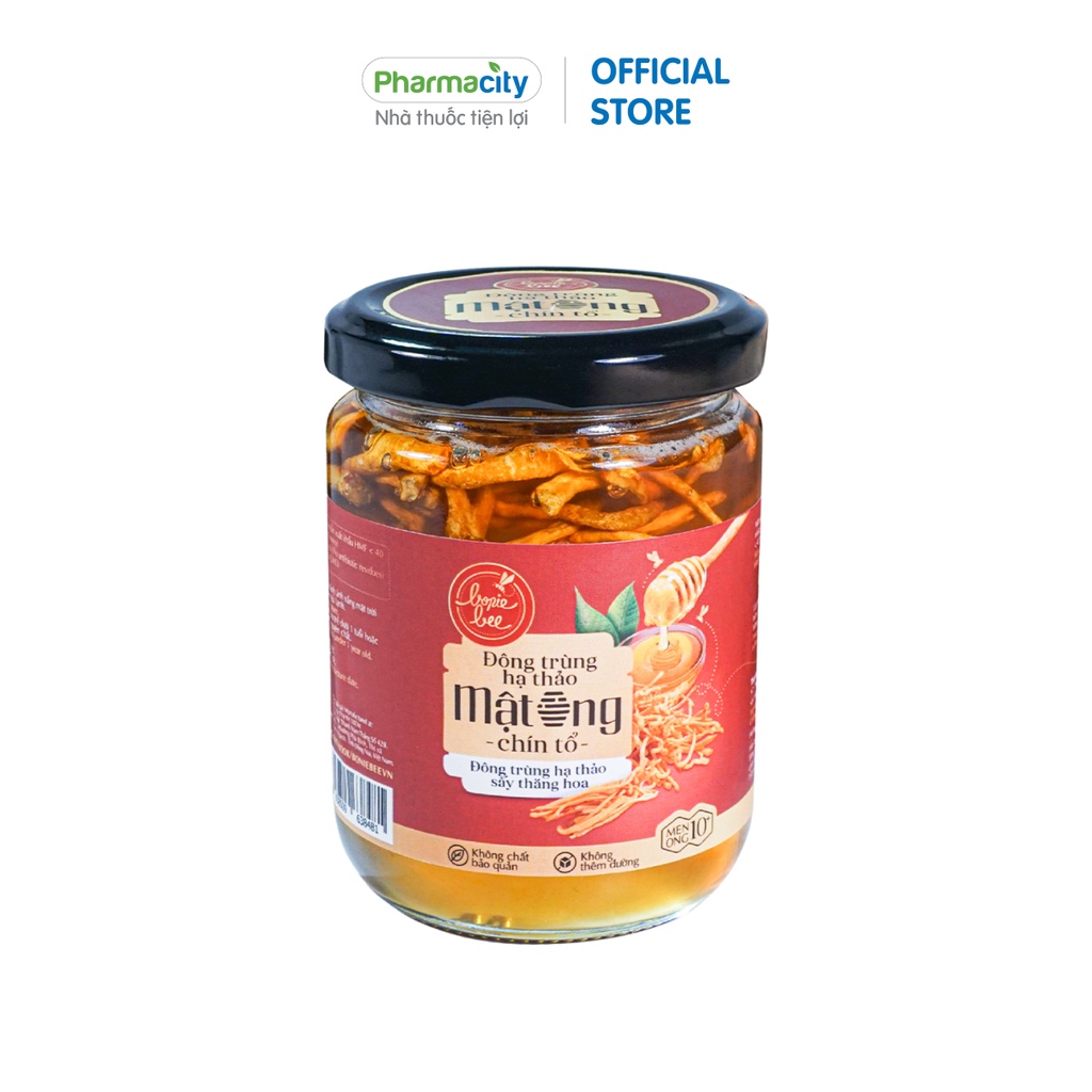 Đông trùng hạ thảo mật ong chín tổ Bonie Bee (hộp 250g)