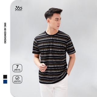 Áo thun kẻ cộc tay thương hiệu 360 BOUTIQUE trẻ trung, chuẩn form -  APKTK320