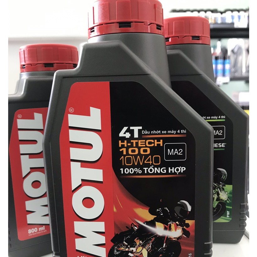 NHỚT MOTUL HTECH 100 4T 10W40