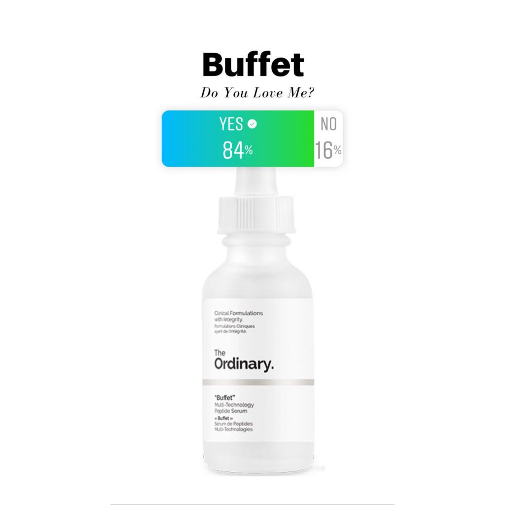 Serum Dưỡng Da Toàn Diện "Buffet" The Ordinary 30ML | 60ML