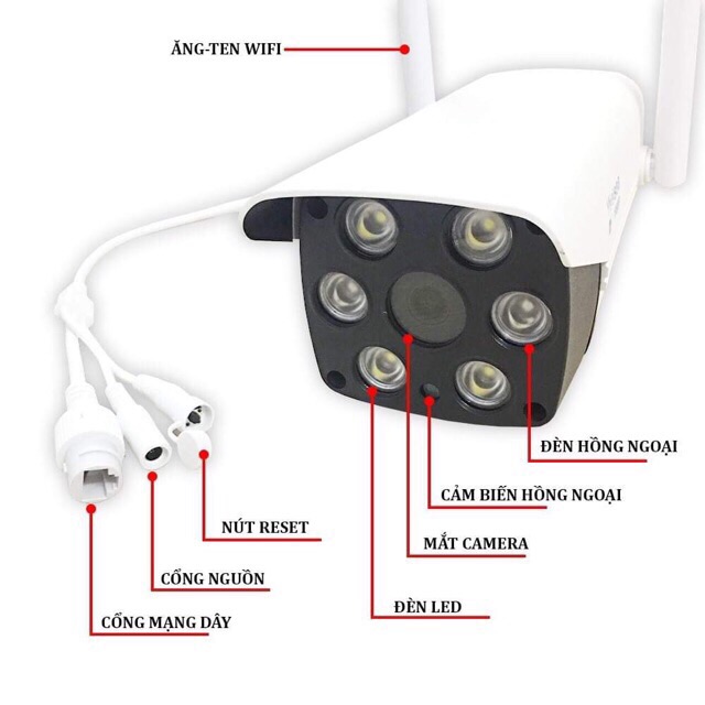 Camera yoosee ngoài trời w26s chuẩn 2.0mpx | BigBuy360 - bigbuy360.vn