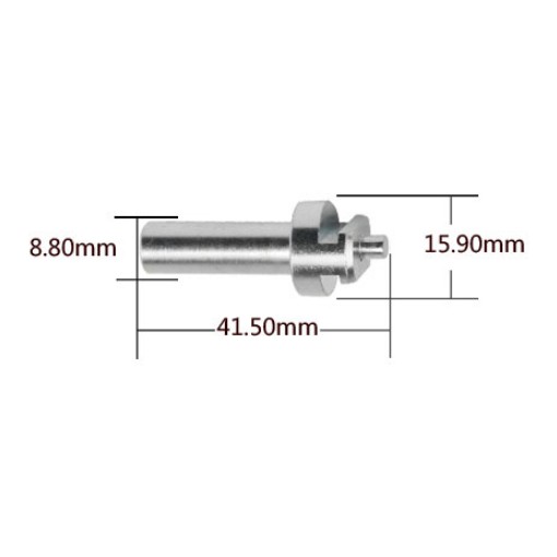 Đầu nối máy khoan dùng cho dây lò xo thông cống phi 16 mm