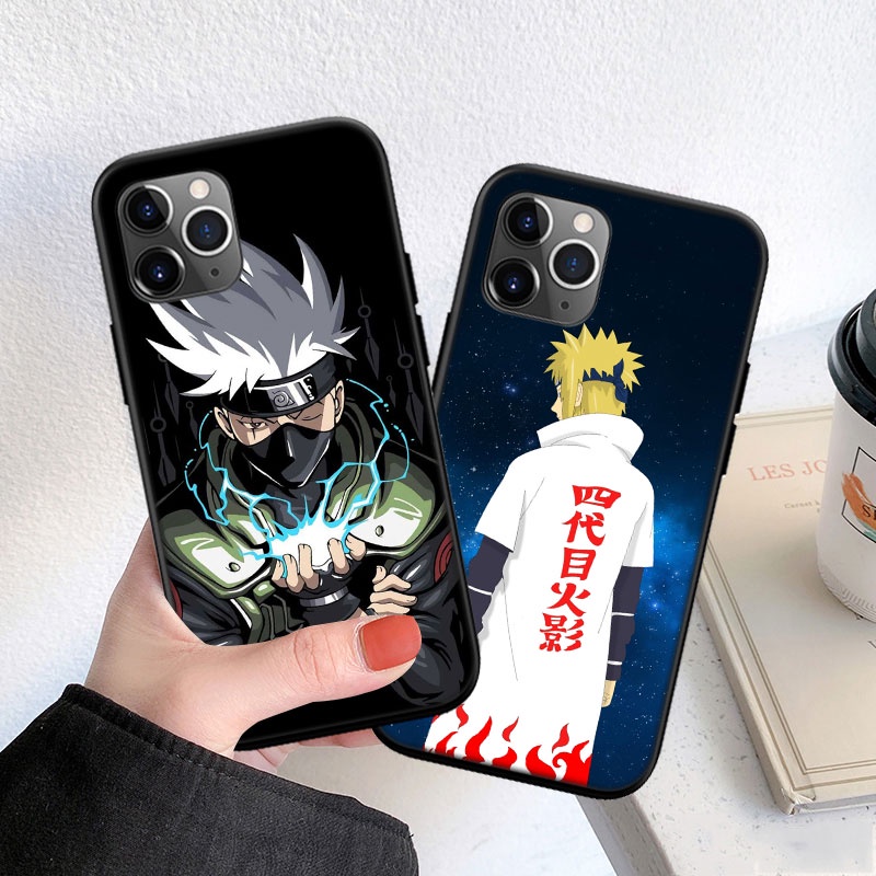 Ốp Điện Thoại Họa Tiết Naruto Cho iPhone 13 12 Pro Max Mini XS Max X AE40