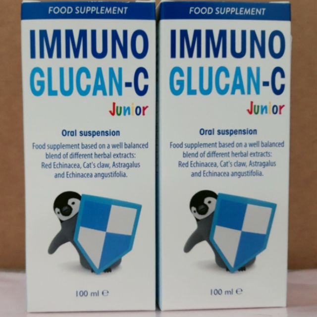 Siro tăng đề kháng Immuno Glucan C Chai 100ml (Nhập khẩu Ý)