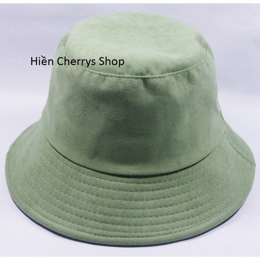 Nón Bucket vành cụp- Nón tai bèo thêu We Run Together chất nhung cao cấp phù hợp cho cả nam và nữ