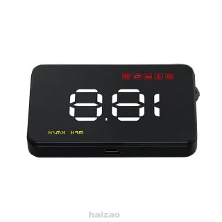 A100 Overspeed Alarm HUD Warning Car Universal Multifunction Head Up Display
