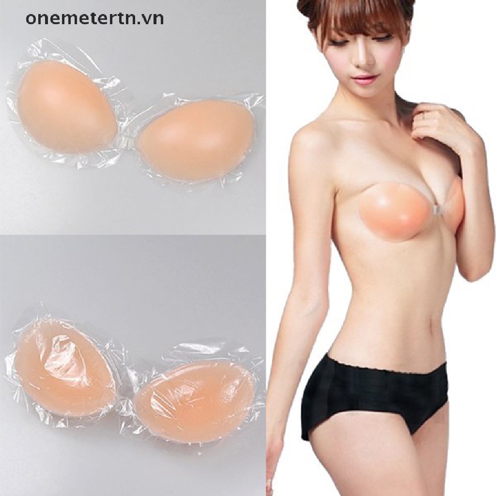 Onemetertn A B C D Áo Ngực Silicon Gel Dán Nâng Ngực Không Dây Vô Hình