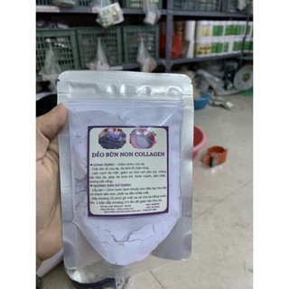 1kg bột dẻo bùn non đắp mặt handmade