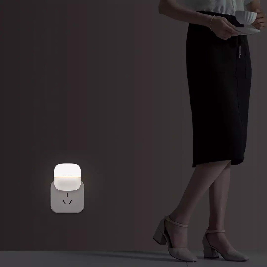 Đèn ngủ cảm biến sáng Xiaomi Yeelight dạng cắm - Đèn Trời Tối Tự Sáng - Tiết Kiệm Điên