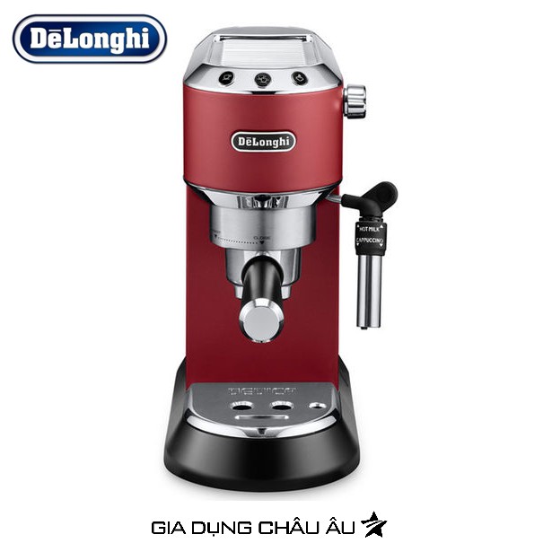 Máy pha cà phê Delonghi EC685 màu đỏ - Hàng chính hãng - Delonghi EC685.R - Bảo hành chính hãng 12 tháng