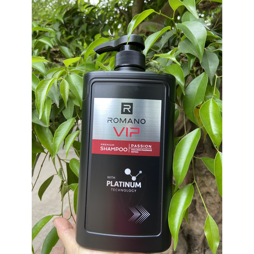 SỮA TẮM ROMANO VIP DẦU GỘI ĐẦU ROMANO VIP 650ml tặng quà