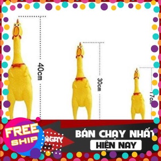 Đồ chơi con gà biết kêu hài hước dành cho chó mèo