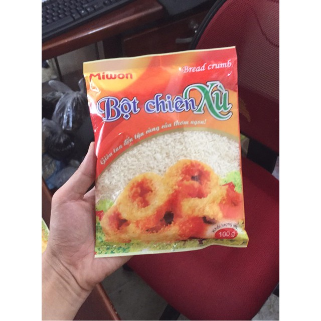 Bột chiên Xù Miwon màu trắng 100g