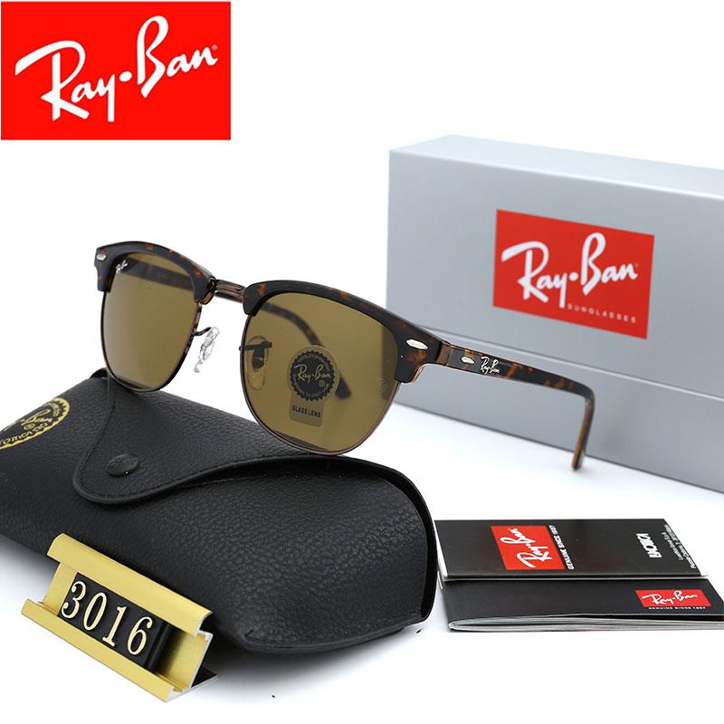 Wayfarer Ray-Ban_ chính hãng Kính râm 2021 Thời trang Hàn Quốc mới Kính râm nam nữ một mảnh Cặp đôi hợp thời trang Du lịch ngoài trời Kính râm lái xes