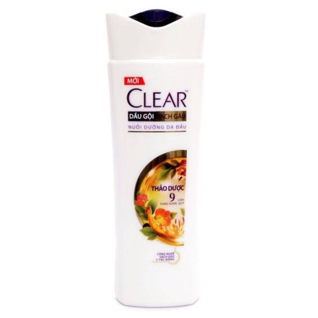 DẦU GỘI SẠCH GÀU CLEAR BOTANIQUE 9 THẢO DƯỢC QUÝ 340G