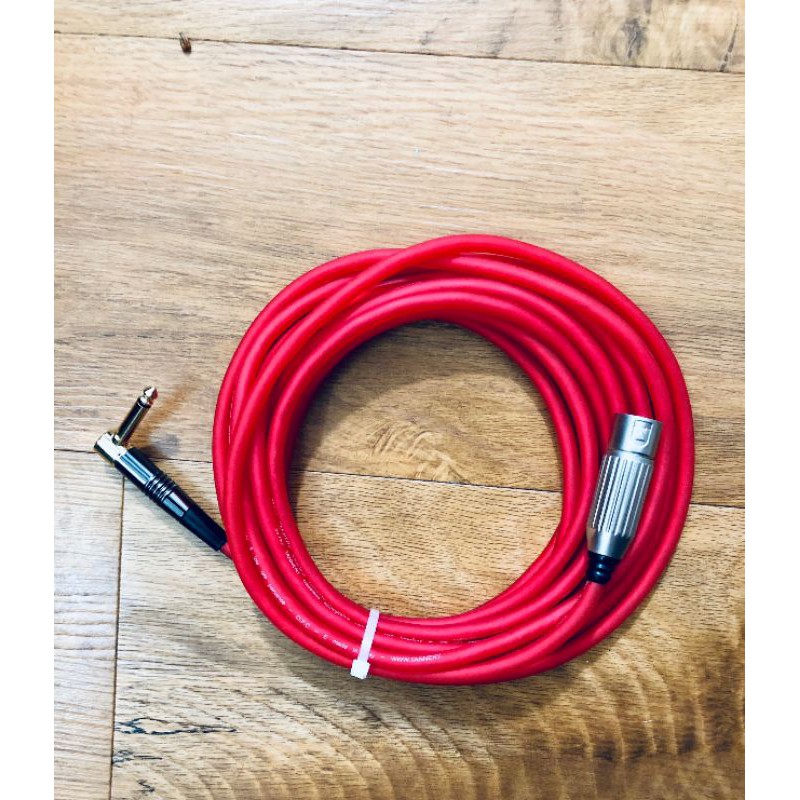 Dây Canon Đực  - Jack 6 Li Thẳng  - Jack 6 Li  Cong 2 Màu ( Hàng Đặt Làm Chất Lượng Cao Jack Loại 1 )