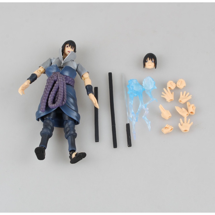 (Hết hàng) Mô hình khớp Uchiha sasuke chidori 2 đầu - Naruto