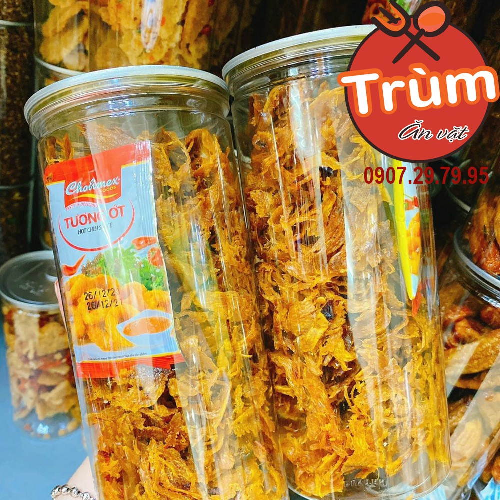 [250gr] Mực xe tẩm gia vị cay cay  -Trùm Ăn Vặt | BigBuy360 - bigbuy360.vn