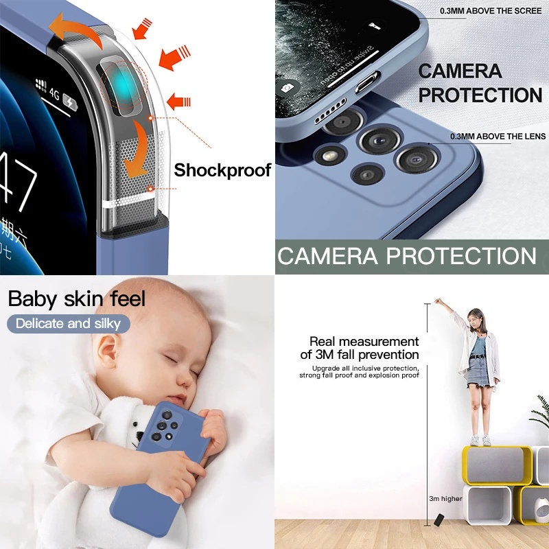 Ốp Điện Thoại tpu Silicon Cho Realme C21Y 7 7i 8 9 Pro C25Y C15 C12 C25 C21 C20 C11 2021 C17