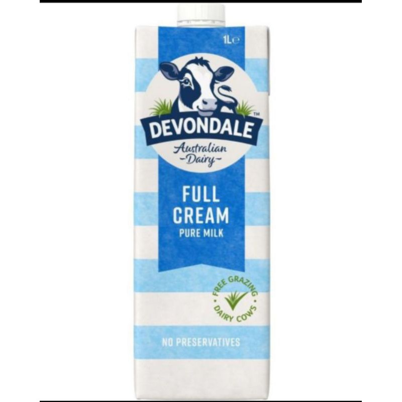 SỮA TƯƠI DEVONDALE NGUYÊN KEM 1L