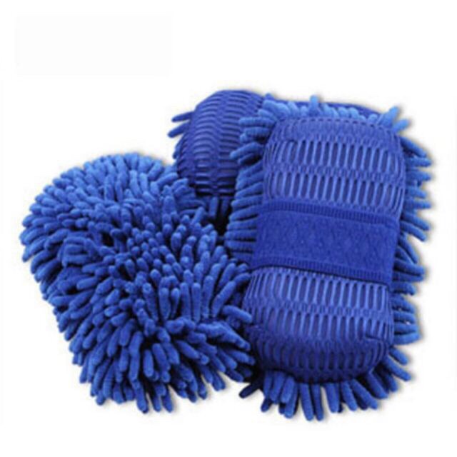 Găng tay rửa xe sợi Microfiber cho ô tô, xe hơi siêu sạch