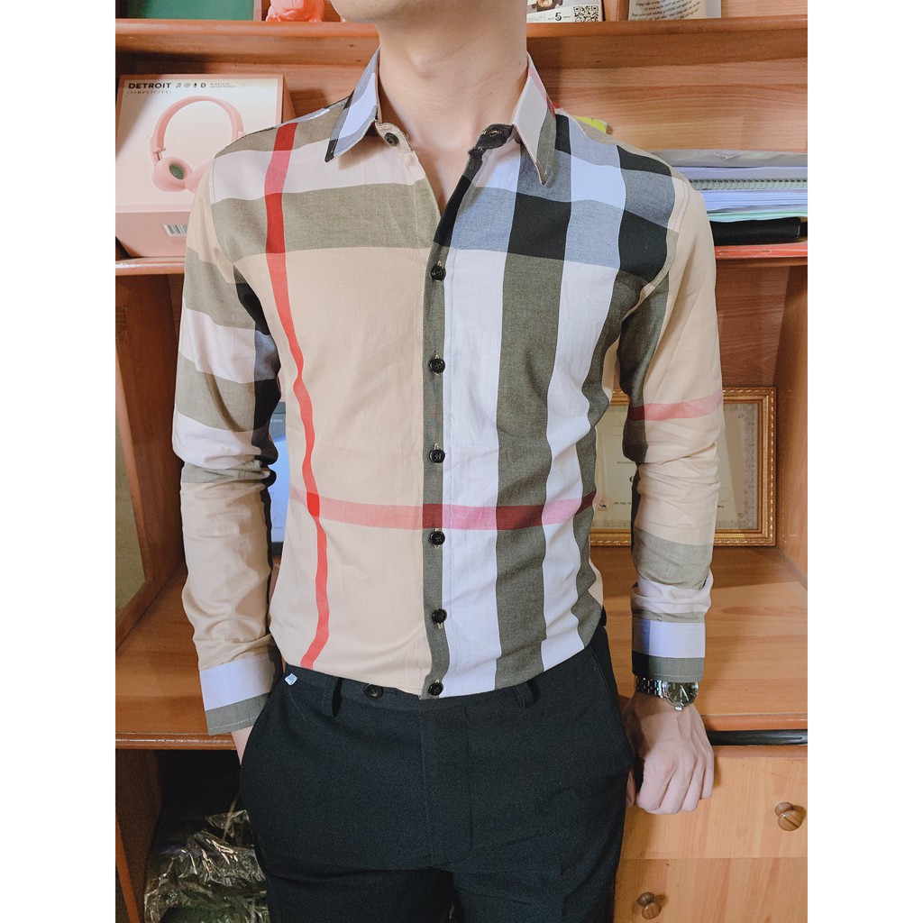Áo Kẻ Sọc Nam BBR Cao Cấp | BigBuy360 - bigbuy360.vn