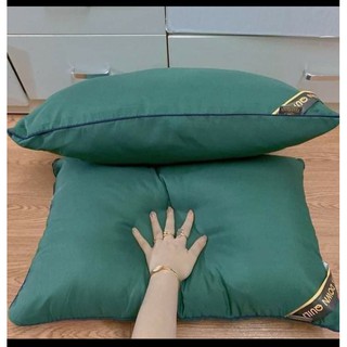 Gối đầu bông trắng cao cấp (1.5kg / 1 đôi 2 ruột gối )