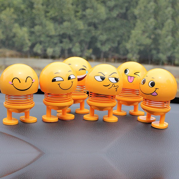 Thú nhún lò xo Emoji đáng yêu nhún nhảy-Emoji Con Lắc Lò Xo giao ngẫu nhiên