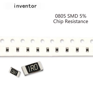 Set 100 Chip Điện Trở 0805 Smd 1 / 4w 0r ~ 10m 0 10r 100r 220r 330r 470r 1k 4.7k 10k 47k 100k 0 10 100 330 470 Ohm