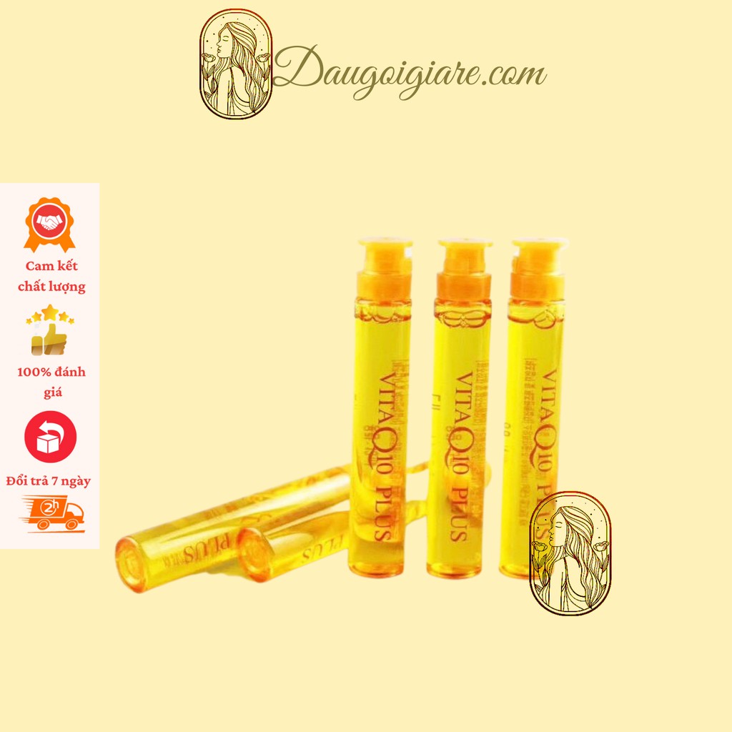 [Mã SKAMLTSM9 giảm 10% đơn 99K] Huyết thanh phục hồi chuyên sâu tóc hư tổn nặng Q10 PLUS 13ml ( MẦU NGẪU NHIÊN )