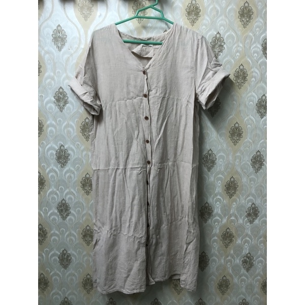Đầm linen Korea