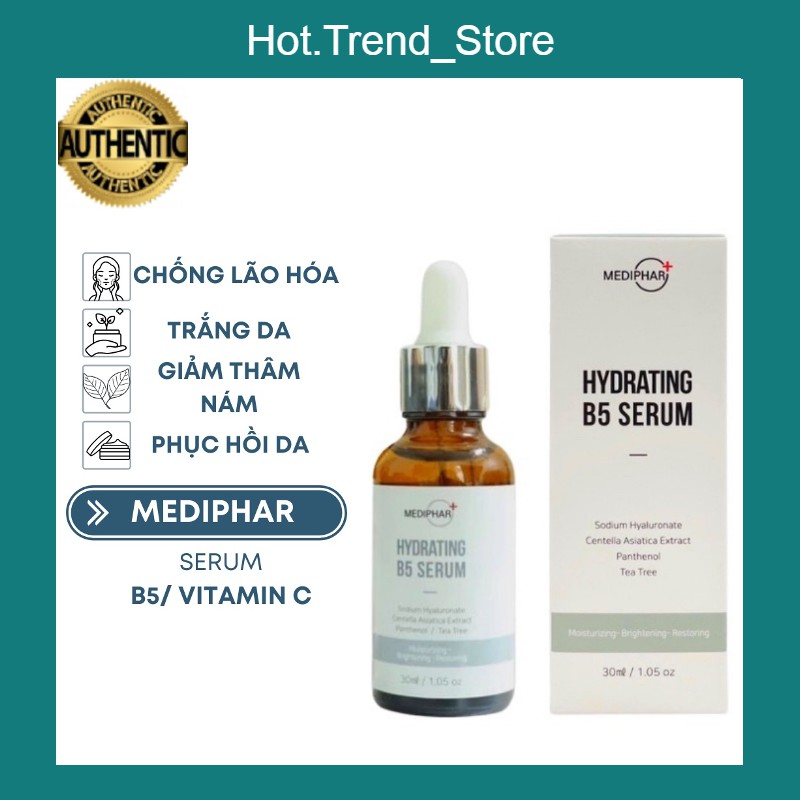 Serum Dưỡng Cấp Ẩm Phục Hồi Trắng Sáng Da Mờ Thâm Sạm Nám Cấp Nước Chống Lão Hóa Da MEDIPHAR+ HYDRATING B5