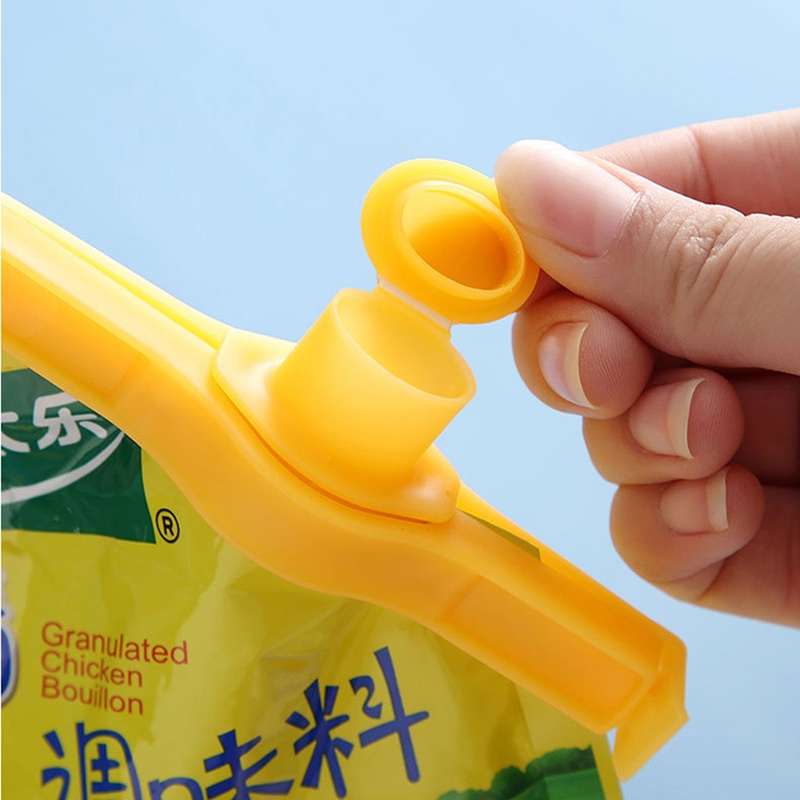 Dụng Cụ Niêm Phong Miệng Túi Thực Phẩm Tái Sử Dụng Tiện Lợi
