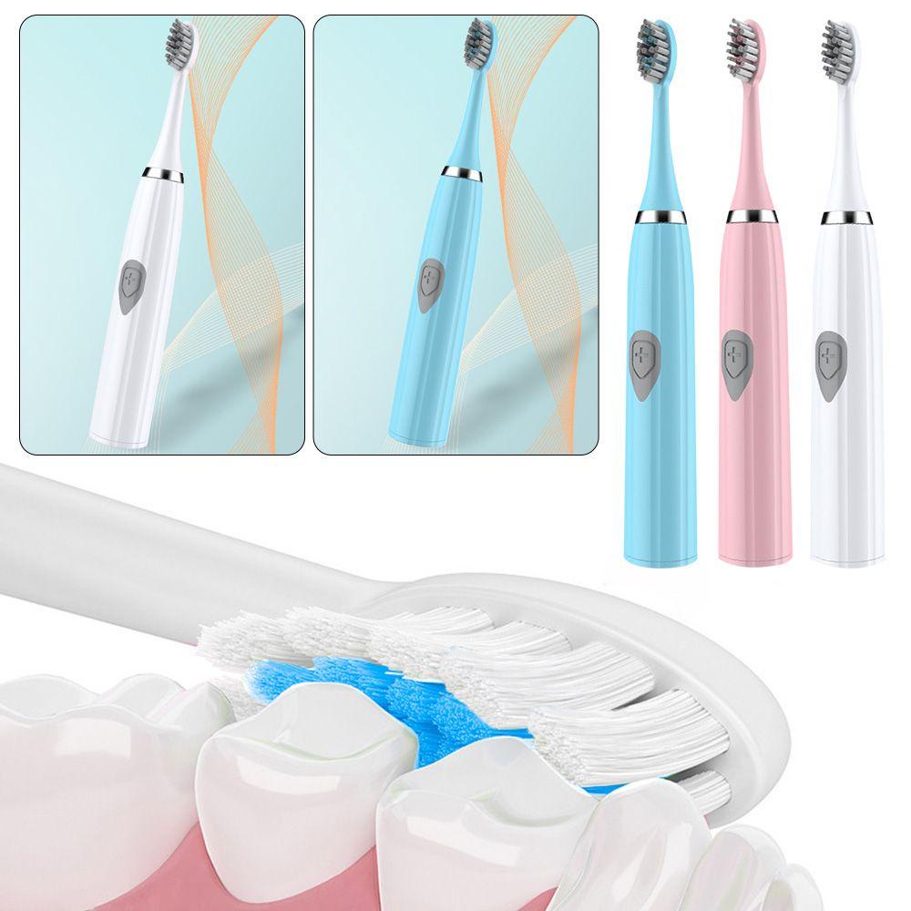 Bàn Chải Đánh Răng Điện 3 Đầu Sạc USB Chống Thấm Nước IPX7 Chăm Sóc Răng