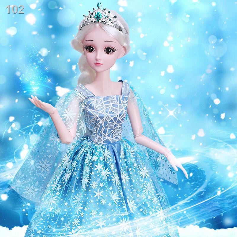 Siêu lớn Chaumet Barbie Talking Lisa Frozen Aisha Công chúa Aisha Girl ToyQ