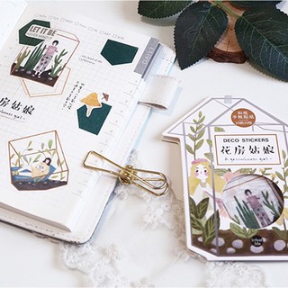 Bộ 40 hình dán trang trí dễ thương