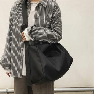 Túi xách tote đeo chéo/đeo vai cỡ lớn bằng nylon phong cách Hàn Quốc cho nam