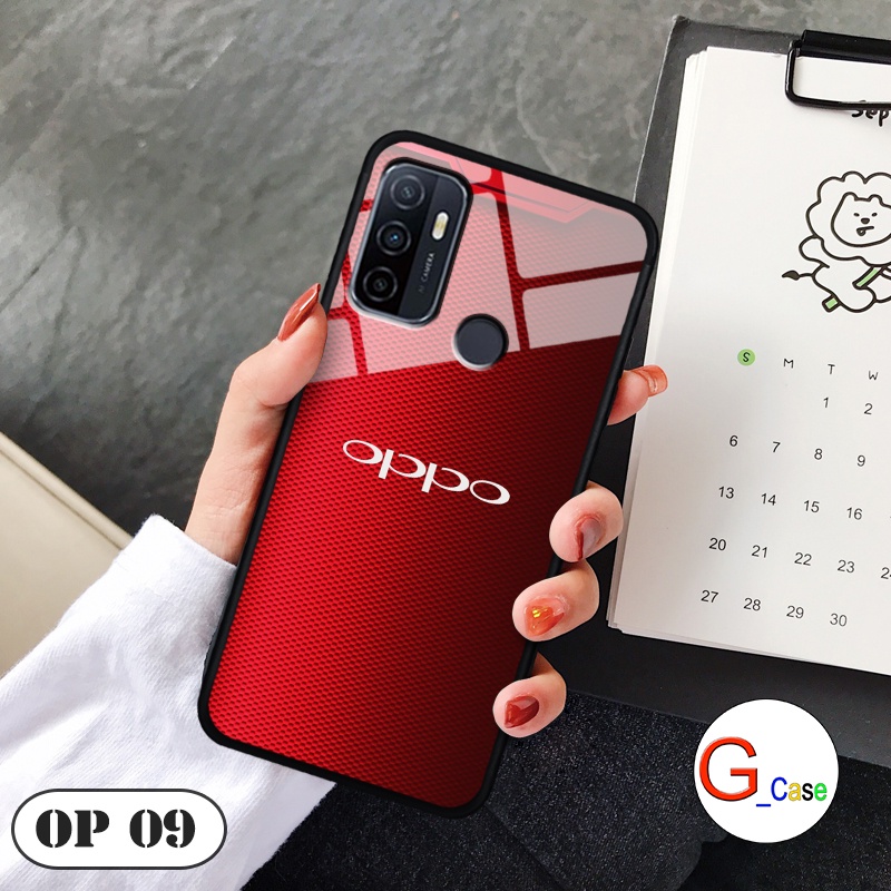 Ốp lưng kính 3D OPPO A53