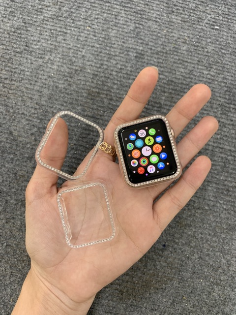 ỐP VIỀN ĐÍNH ĐÁ DÀNH CHO APPLE WATCH 38/40/42/44