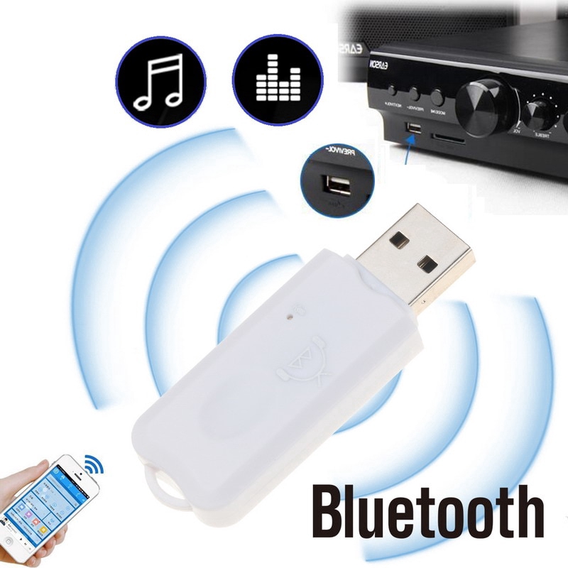 Thiết bị nhận âm thanh cổng cắm USB có kết nối bluetooth V2.1 không dây tiện dụng