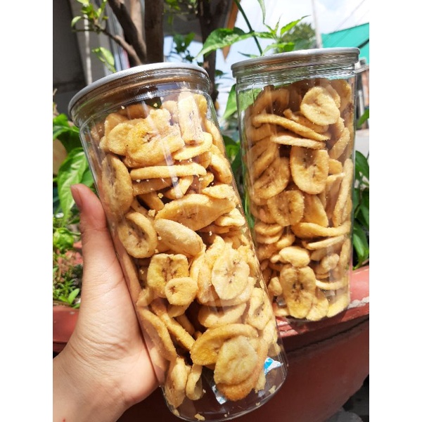 300gr Chuối laba sấy giòn [ Hình thật shop chụp 100% ]